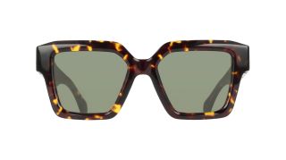 Óculos de sol SALVATORE FERRAGAMO SF2084S Castanho Retangular - 2