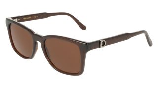 Óculos de sol SALVATORE FERRAGAMO SF2086SE Castanho Retangular - 1