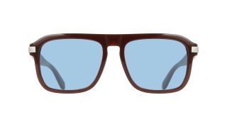 Óculos de sol SALVATORE FERRAGAMO SF2087S Castanho Retangular - 2