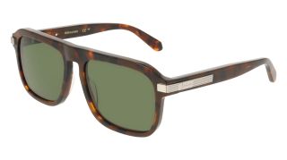 Óculos de sol SALVATORE FERRAGAMO SF2087S Castanho Retangular - 1