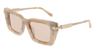 Óculos de sol SALVATORE FERRAGAMO SF2089S Branco Retangular - 1