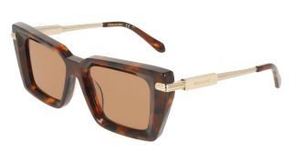 Óculos de sol SALVATORE FERRAGAMO SF2089S Castanho Retangular - 1