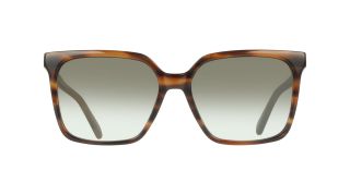 Óculos de sol SALVATORE FERRAGAMO SF2102S Castanho Retangular - 2