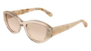 Óculos de sol SALVATORE FERRAGAMO SF2104S Beige Ovalada - 1
