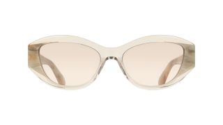 Óculos de sol SALVATORE FERRAGAMO SF2104S Beige Ovalada - 2