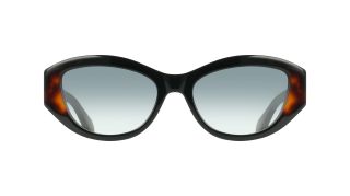 Óculos de sol SALVATORE FERRAGAMO SF2104S Preto Ovalada - 2