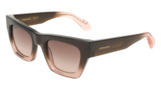 Óculos de sol SALVATORE FERRAGAMO SF2105S Castanho Tamanho: 50X23