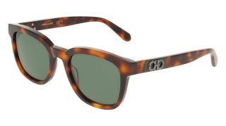 Óculos de sol SALVATORE FERRAGAMO SF2107S Castanho Retangular - 1