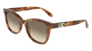 Óculos de sol SALVATORE FERRAGAMO SF2108S Castanho Retangular - 1