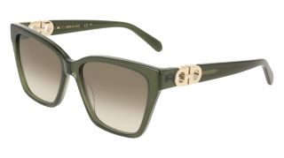 Óculos de sol SALVATORE FERRAGAMO SF2110S Beige Retangular - 1