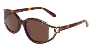 Óculos de sol SALVATORE FERRAGAMO SF2111S Castanho Ovalada - 1