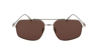 Óculos de sol SALVATORE FERRAGAMO SF313S Castanho Aviador - 2