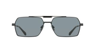 Óculos de sol SALVATORE FERRAGAMO SF332S Preto Aviador - 2