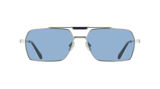 Óculos de sol SALVATORE FERRAGAMO SF332S Prateados Aviador - 2