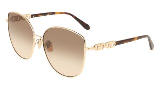 Óculos de sol SALVATORE FERRAGAMO SF339S Castanho Retangular - 1