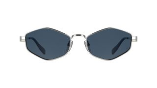 Óculos de sol Karl Lagerfeld KL365S Prateados Borboleta - 2