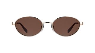 Óculos de sol Karl Lagerfeld KL366S Rosa/Vermelho-Púrpura Ovalada - 2