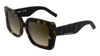 Óculos de sol Karl Lagerfeld KL6203S Castanho Retangular - 1