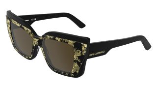 Óculos de sol Karl Lagerfeld KL6204S Preto Retangular - 1