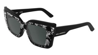 Óculos de sol Karl Lagerfeld KL6204S Preto Retangular - 1