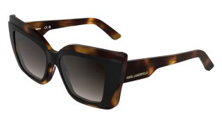 Óculos de sol Karl Lagerfeld KL6204S Preto Retangular - 1