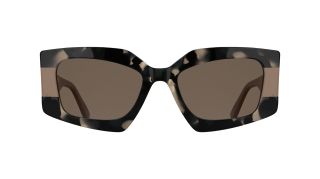 Óculos de sol Karl Lagerfeld KL6206S Preto Retangular - 2