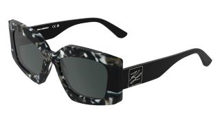 Óculos de sol Karl Lagerfeld KL6206S Preto Retangular - 1