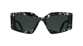 Óculos de sol Karl Lagerfeld KL6206S Preto Retangular - 2
