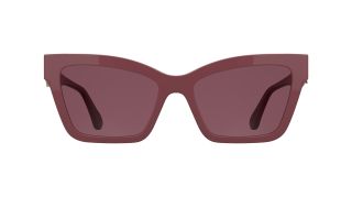 Óculos de sol Karl Lagerfeld KL6220S Rosa/Vermelho-Púrpura Retangular - 2