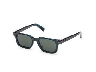 Óculos de sol Ermenegildo Zegna EZ0280 Verde Retangular - 1