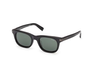 Óculos de sol Ermenegildo Zegna EZ0281 Preto Quadrada - 1