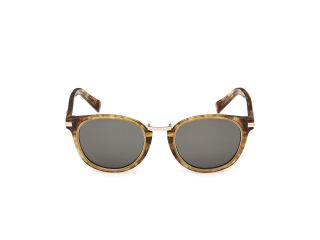 Óculos de sol Ermenegildo Zegna EZ0284-H Castanho Redonda - 2