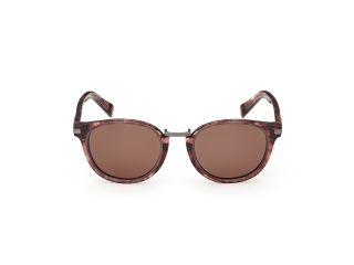 Óculos de sol Ermenegildo Zegna EZ0284-H Vermelho Redonda - 2