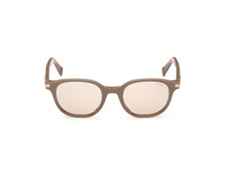 Óculos de sol Ermenegildo Zegna EZ0285 Castanho Redonda - 2