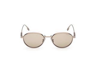 Óculos de sol Ermenegildo Zegna EZ0287 Castanho Ovalada - 2