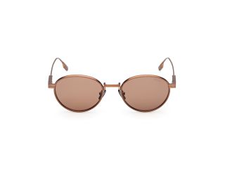 Óculos de sol Ermenegildo Zegna EZ0287 Dourados Ovalada - 2