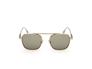 Óculos de sol Ermenegildo Zegna EZ0290 Castanho Quadrada - 2