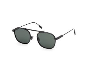Óculos de sol Ermenegildo Zegna EZ0290 Preto Quadrada - 1