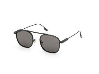 Óculos de sol Ermenegildo Zegna EZ0290 Preto Quadrada - 1