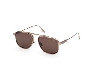 Óculos de sol Ermenegildo Zegna EZ0291 Castanho Quadrada - 1