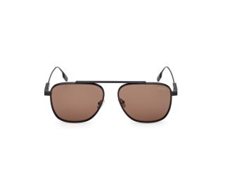 Óculos de sol Ermenegildo Zegna EZ0291 Preto Quadrada - 2