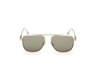 Óculos de sol Ermenegildo Zegna EZ0291 Dourados Quadrada - 2