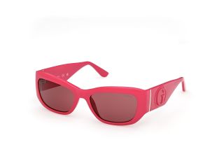 Óculos de sol Guess GU00253 Rosa/Vermelho-Púrpura Retangular - 1