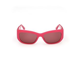 Óculos de sol Guess GU00253 Rosa/Vermelho-Púrpura Retangular - 2