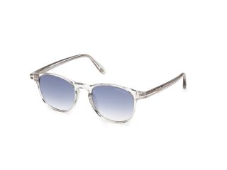 Óculos de sol Tom Ford FT1302 HOLT-02 Dourados Redonda - 1