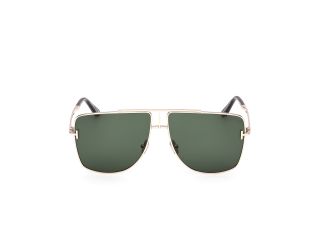 Óculos de sol Tom Ford FT1307 ELIOTT-02 Dourados Aviador - 2