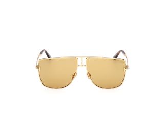 Óculos de sol Tom Ford FT1307 ELIOTT-02 Dourados Aviador - 2