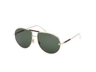Óculos de sol Tom Ford FT1308 LOU-02 Dourados Aviador - 1