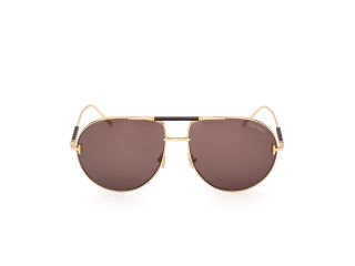 Óculos de sol Tom Ford FT1308 LOU-02 Dourados Aviador - 2