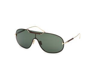 Óculos de sol Tom Ford FT1309 TYLER-02 Dourados Aviador - 1